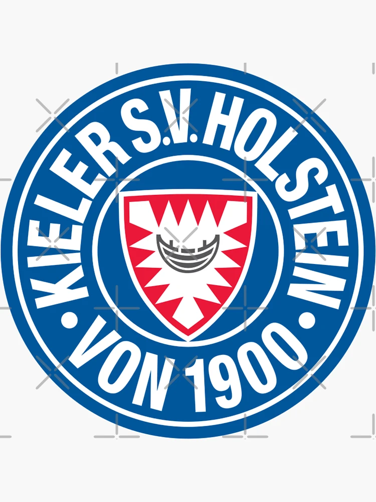 Holstein Kiel coat of arms flag Sticker for Sale by Original1977
