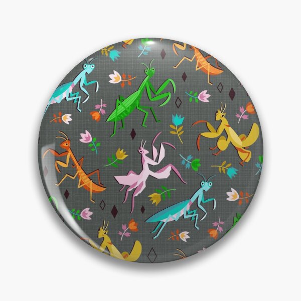 Item preview, An Unordinary Array of Praying Mantises - Grey designed and sold by TigaTiga.