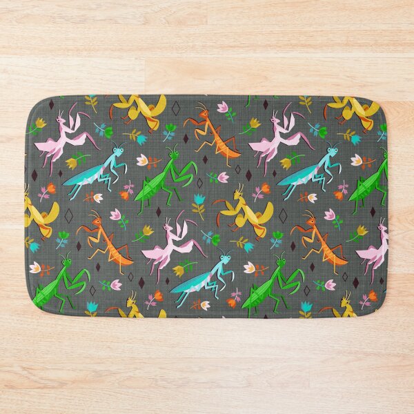 Item preview, An Unordinary Array of Praying Mantises - Grey designed and sold by TigaTiga.