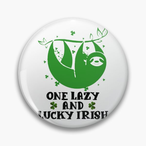 Item preview, Sloth One Lazy And Lucky Irish Funny St Patricks Day 2021 designed and sold by BiancaMoss51.