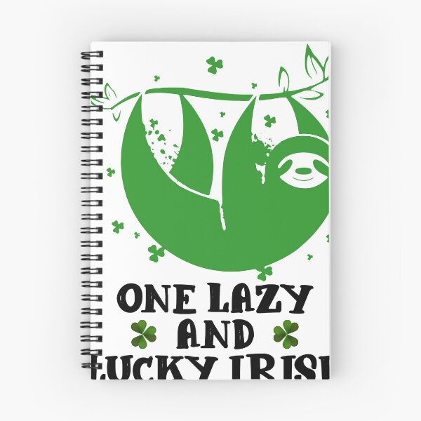 Item preview, Sloth One Lazy And Lucky Irish Funny St Patricks Day 2021 designed and sold by BiancaMoss51.