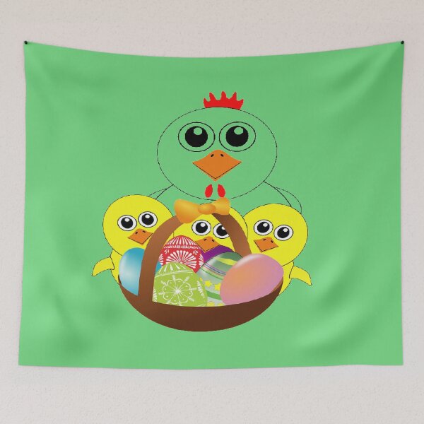 Item preview, Еaster Hen Chicks 1 designed and sold by customgiftstore.
