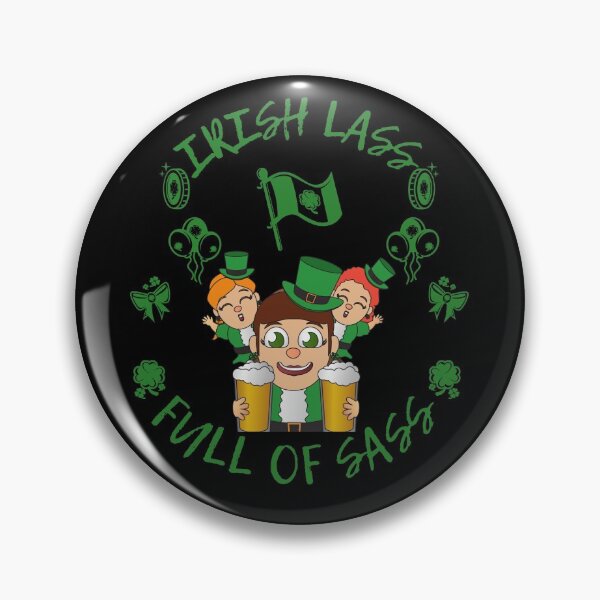 Item preview, Irish Lass Full Of Sass designed and sold by FurioInc.