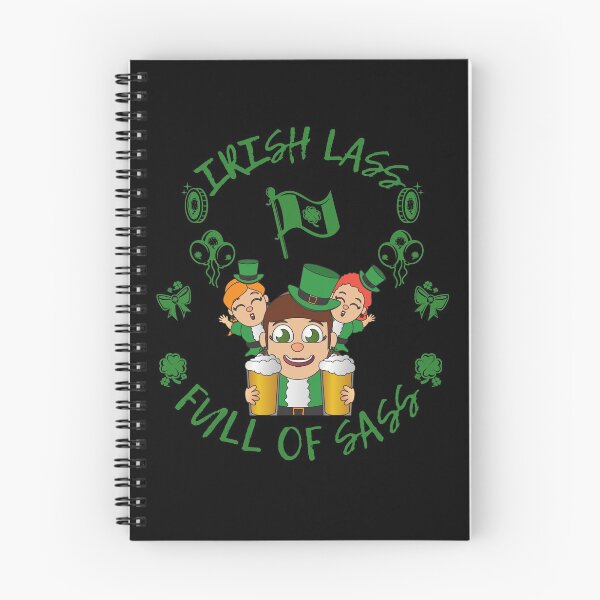 Item preview, Irish Lass Full Of Sass designed and sold by FurioInc.