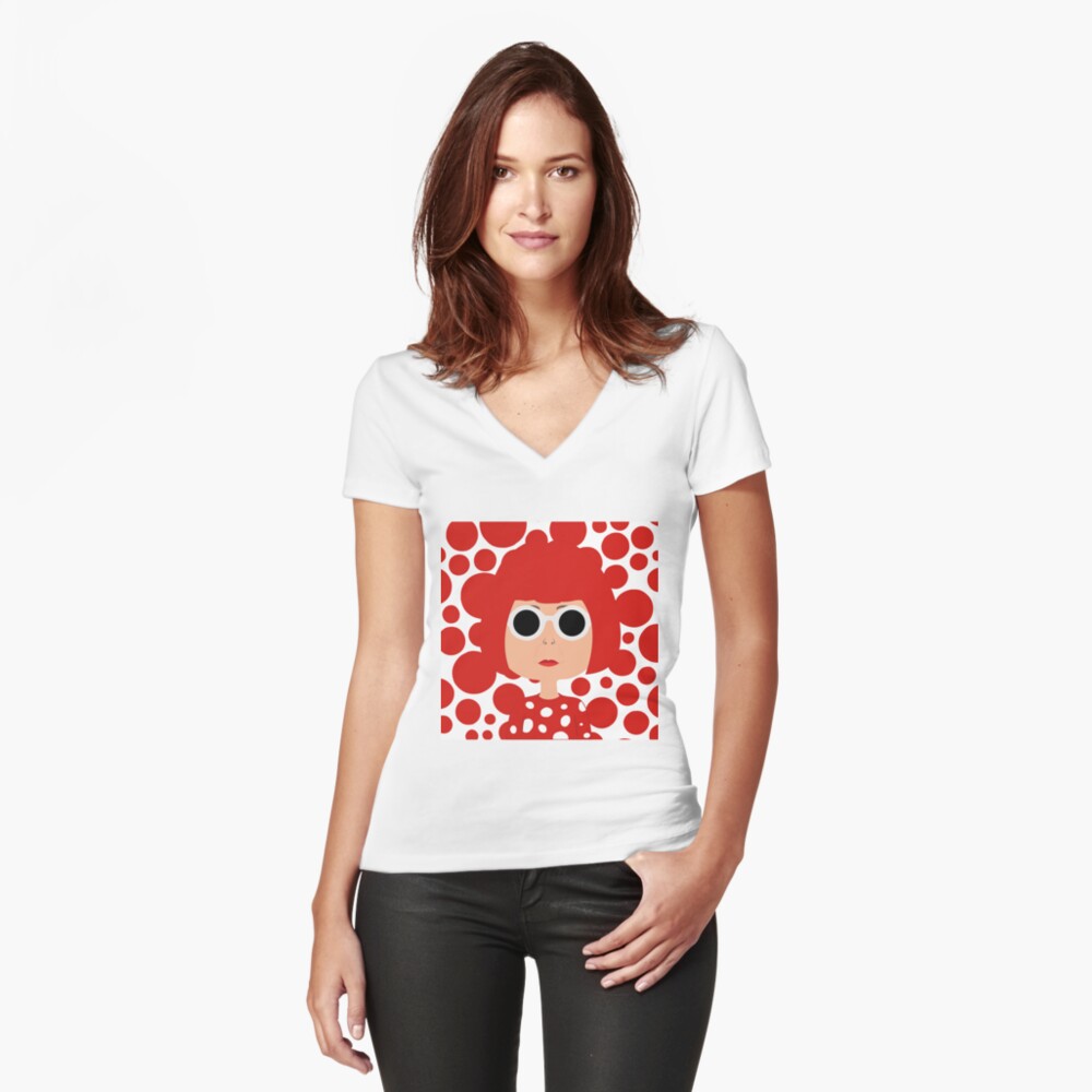 Vista previa del artículo con la obra «Camiseta entallada de cuello en V», diseñado y vendido por creotumundo.