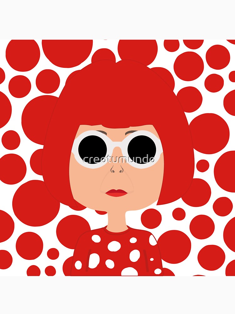 Imagen 7 de 7, Camiseta clásica con la obra Yayoi Kusama, diseñada y vendida por creotumundo.