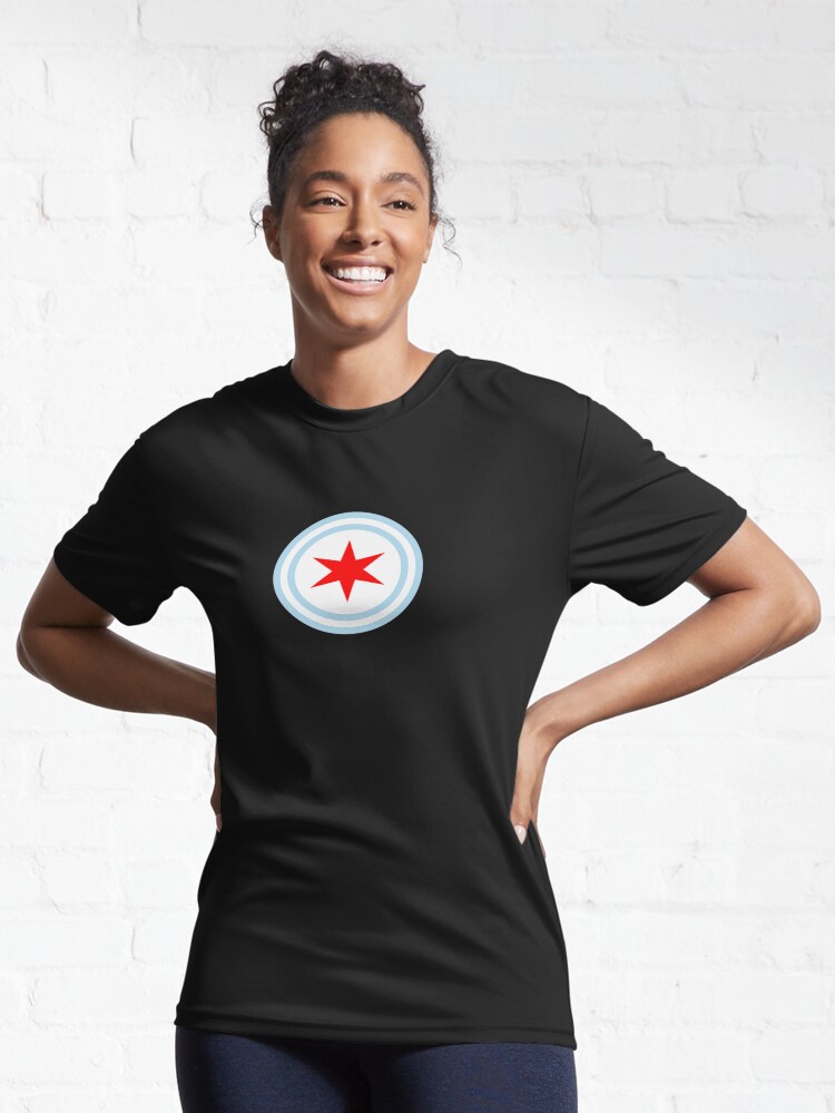 Chicago Flag T-shirt for Sale by trumoose, Redbubble