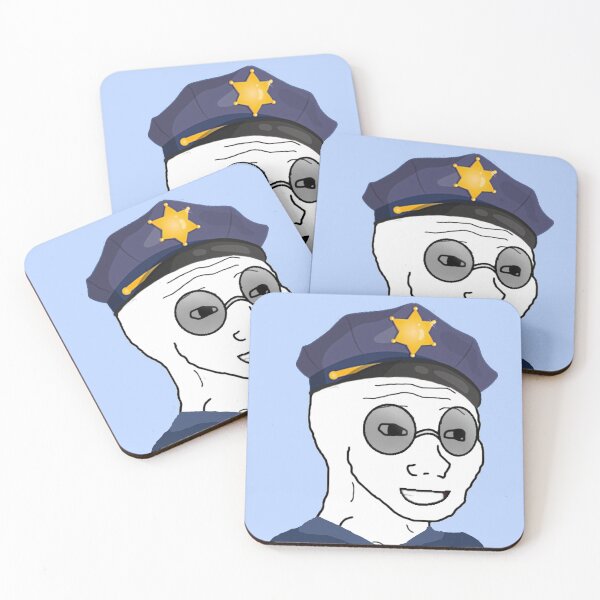 Item preview, Police Wojak designed and sold by marjard.