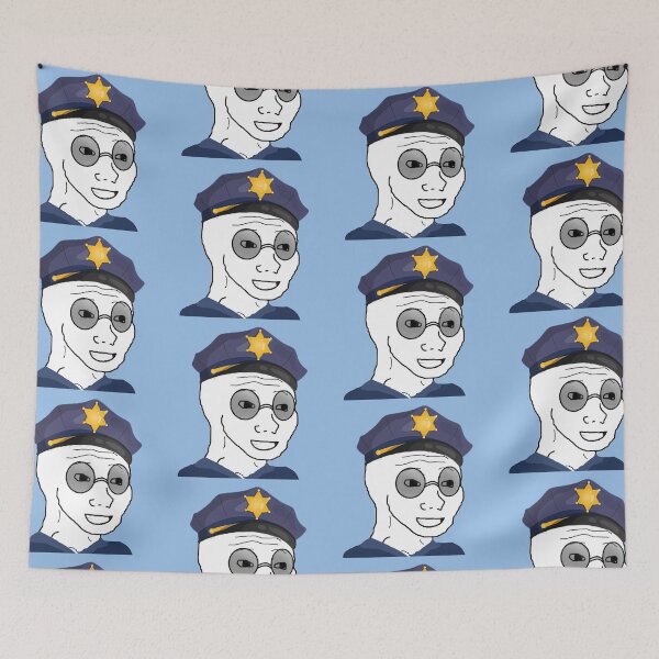 Item preview, Police Wojak designed and sold by marjard.