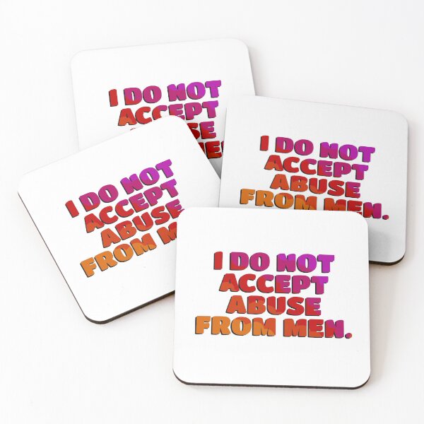 Item preview, AOC I do not accept abuse from men designed and sold by tinysuccubus.