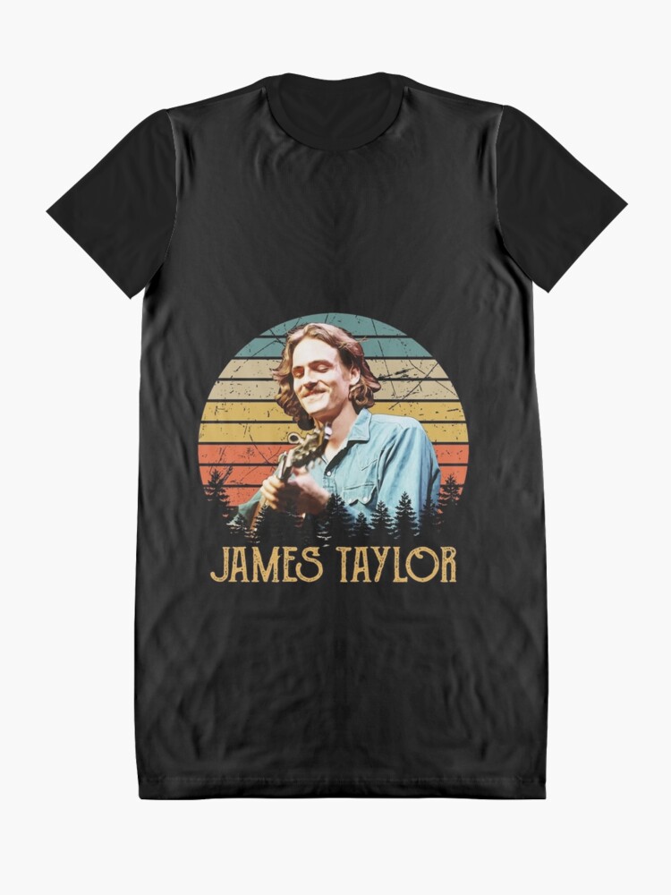 "Vintage James Taylor Music Legend" Graphic TShirt Dress for Sale by