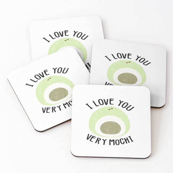 Item preview, I love you very mochi (Green) designed and sold by Lady Grim.