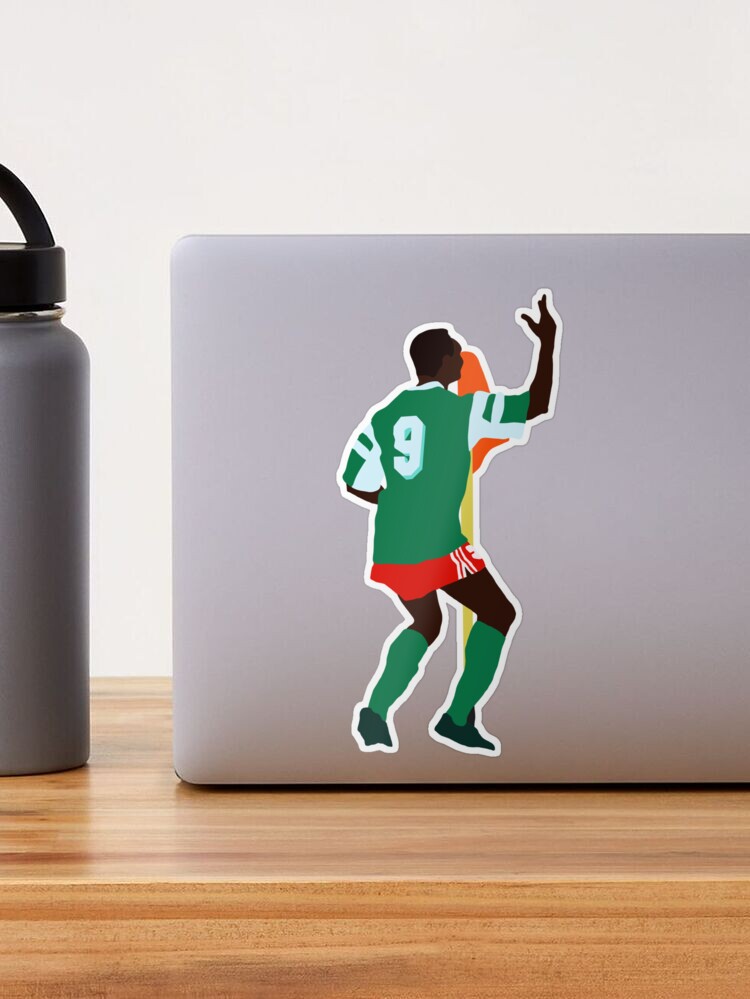 Roger Milla Dancing Celebration | Art Print