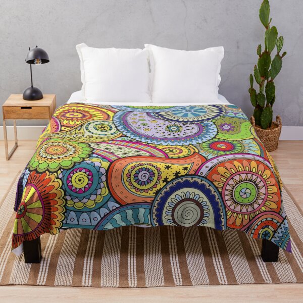Item preview, Colorful paisleys designed and sold by lalylaura.