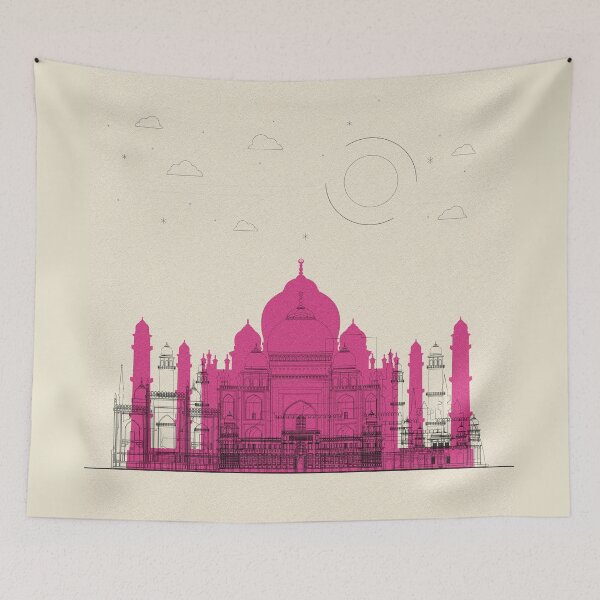 Item preview, Abstract City Posters: Agra, India designed and sold by A Deniz Akerman.