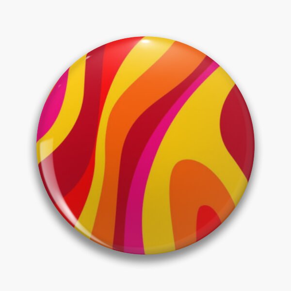 Item preview, Bright Orange Reds Funky Design designed and sold by AMS-ART.