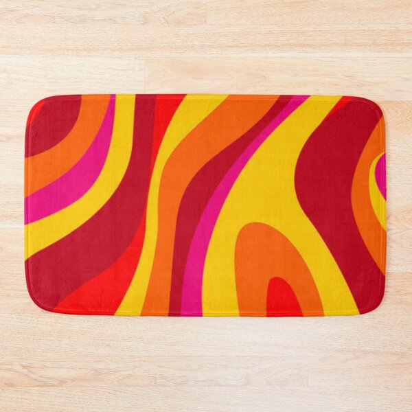 Item preview, Bright Orange Reds Funky Design designed and sold by AMS-ART.