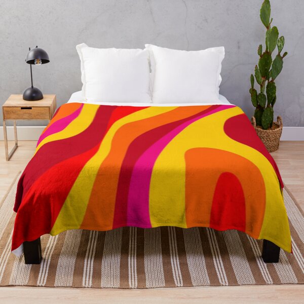 Item preview, Bright Orange Reds Funky Design designed and sold by AMS-ART.