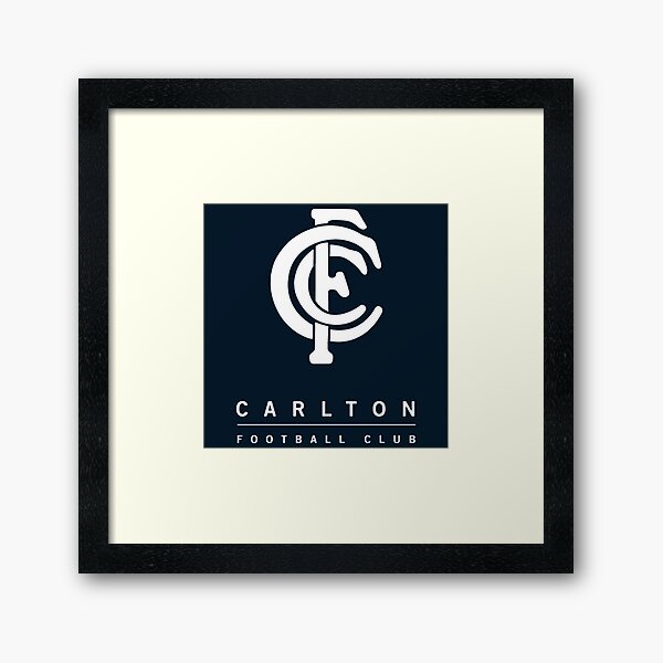 The Blues Football Carlton Champion Framed Art Print