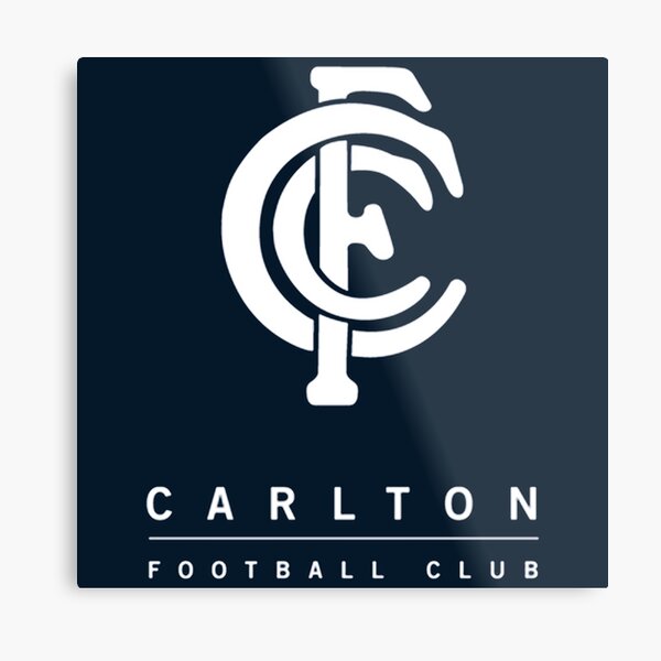 The Blues Football Carlton Champion Metal Print