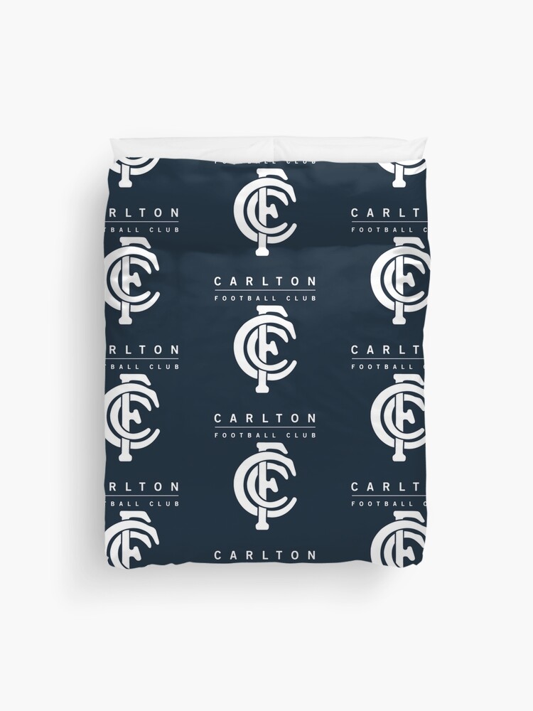 carlton football club doona covers