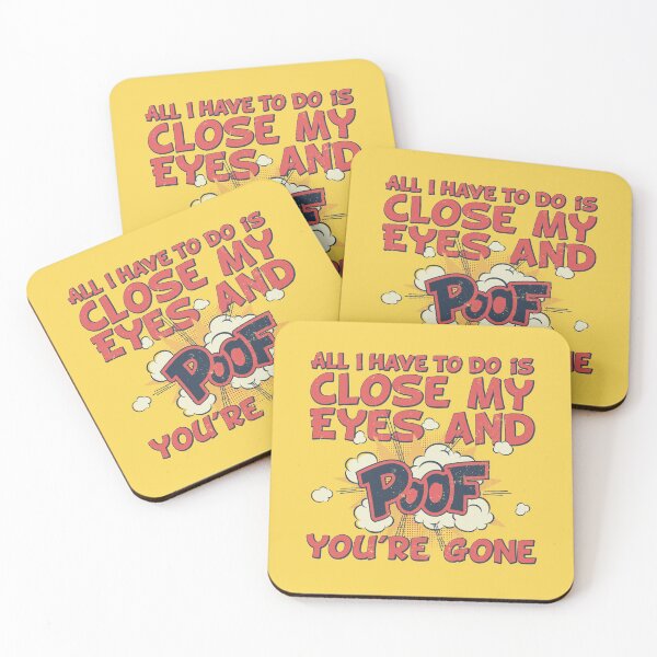 Item preview, I just close my eyes, funny comic style aphantasia pun designed and sold by emmjott.