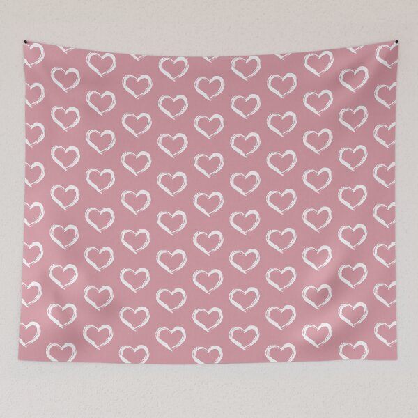 Item preview, Abstract heart made with paint brush stroke designed and sold by mashmosh.