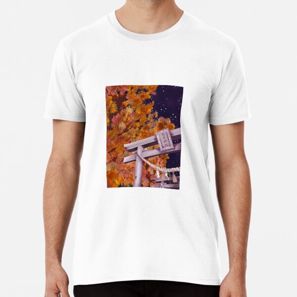 Torii - Japon la nuit T-shirt premium