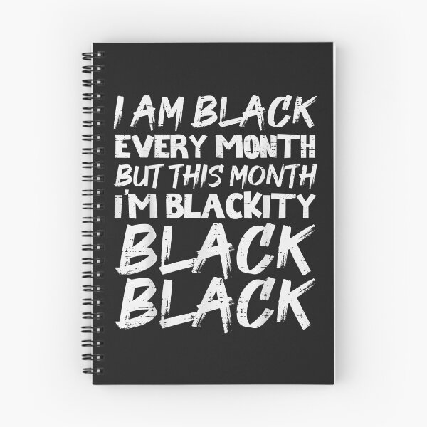 Item preview, Blackity Black Every Month Black History African BHM Gift T-Shirt designed and sold by Lukifo-Glacier.