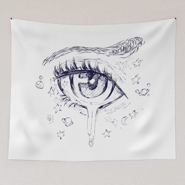 Item preview, Tearing eye sketch pen designed and sold by AznavourByKarin.