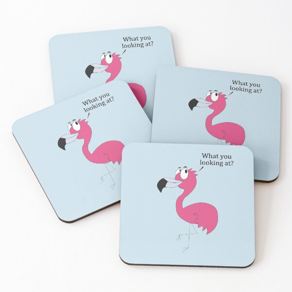 Item preview, Carlos the Paranoid Flamingo designed and sold by MM92.