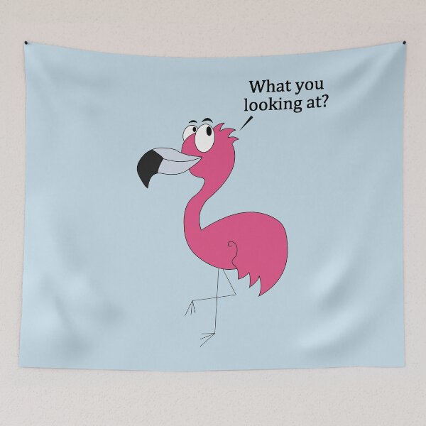 Item preview, Carlos the Paranoid Flamingo designed and sold by MM92.