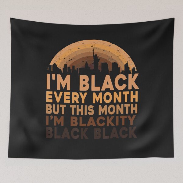 Item preview, im black every month but this month im blackity T-Shirt designed and sold by Lukifo-Glacier.
