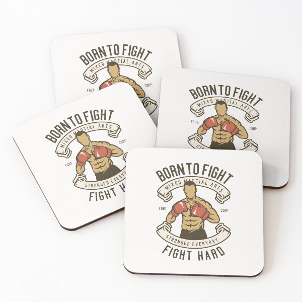 Item preview, Born to fight designed and sold by WigglyLine.