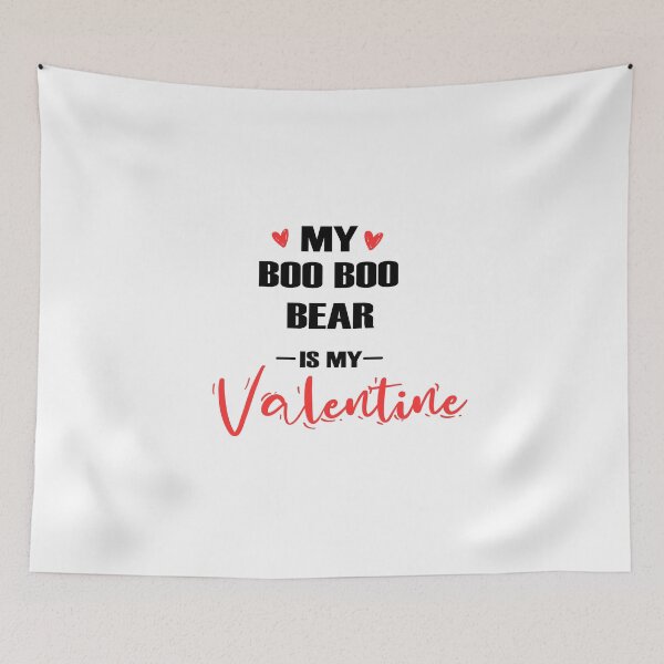 Item preview, My Boo Boo Bear Is My Valentine designed and sold by tarkaittisak.