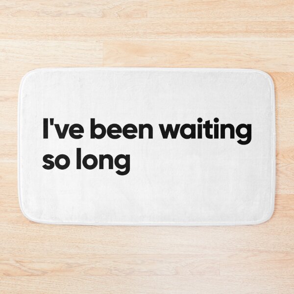 Item preview, I've been waiting so long (white) designed and sold by Bojkiw.