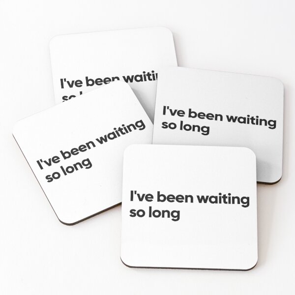 Item preview, I've been waiting so long (white) designed and sold by Bojkiw.
