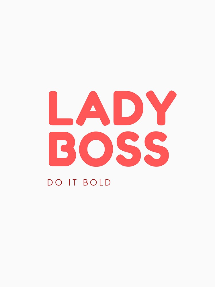 Aperçu 7 sur 7. T-shirt classique avec l'œuvre Lady Boss T Shirt créée et vendue par HerLyfestyle.