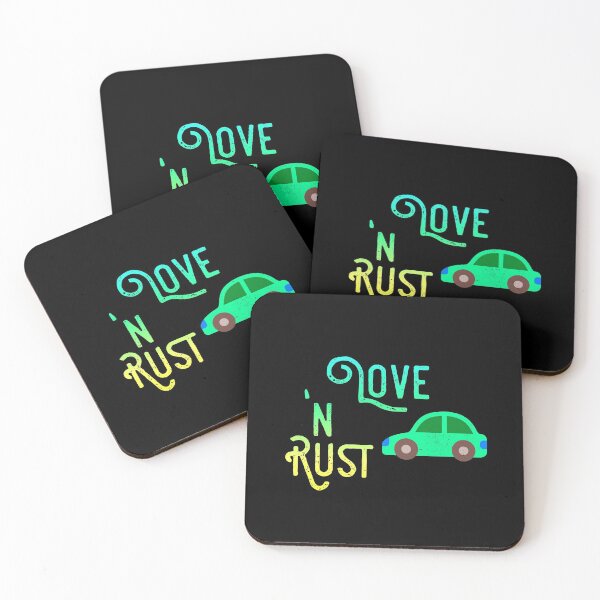 Item preview, Love and Rust, Car restorer Vintage Rust Car, Rust car for men, Car Lover Gift designed and sold by HomeConscious.