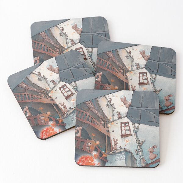 Item preview, Fun Parisian Bunnies and Dandelion  designed and sold by Mary Jane Lange.