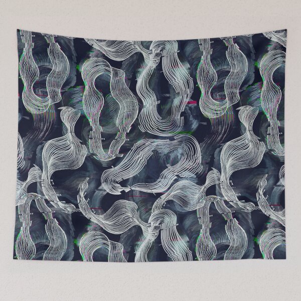 Item preview, micro nature glitch pattern designed and sold by ANAKOTO.