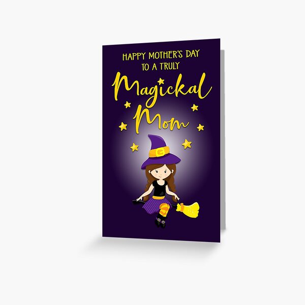 Item preview, Happy Mother's Day Magickal Mom Cheeky Witch® designed and sold by cheekywitch.