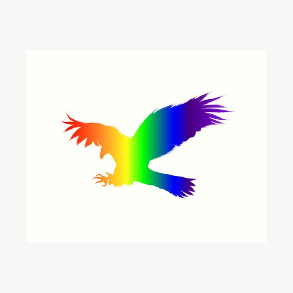 Eagles unveil rainbow Eagle wings mural for Pride Month