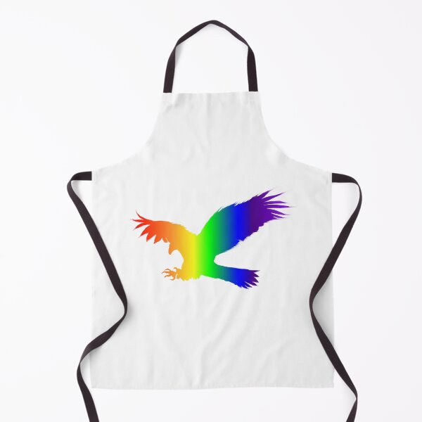 Item preview, Swooping Bald Eagle - Rainbow themed designed and sold by SankDesigns.