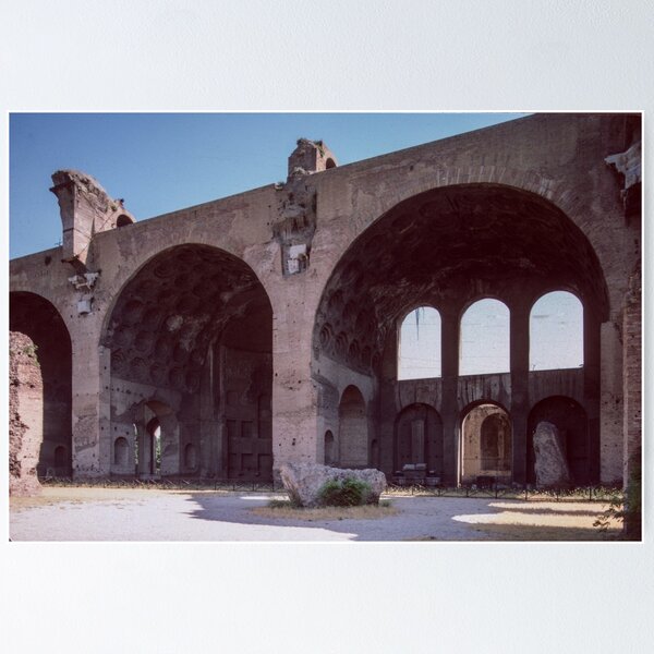 Aperçu de l'œuvre C 4 Basilique Maxentius Rome Italie 19840719 0005 créée et vendue par Fred Mitchell.