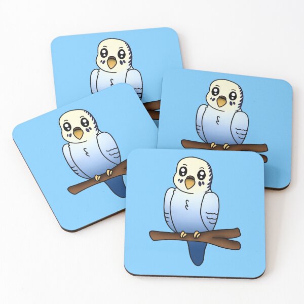 Item preview, Cute Blue Budgie designed and sold by CreateWithRose.