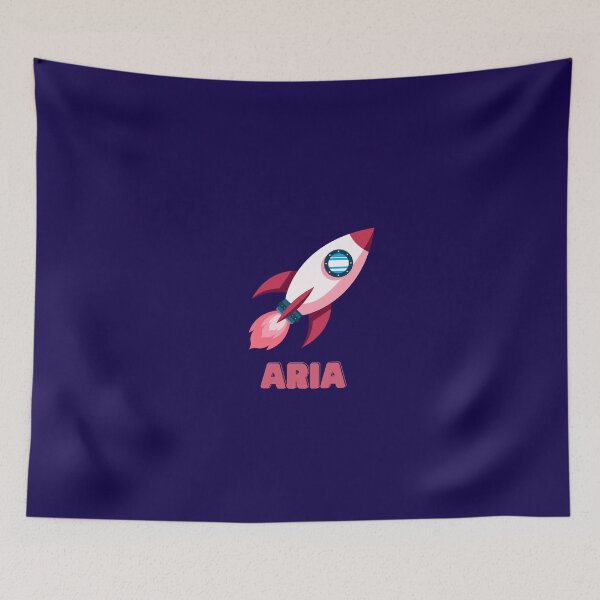 Item preview, Aria Personalised Spaceship designed and sold by melbournegirl.