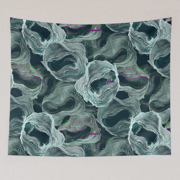 Item preview, micro nature glitch pattern designed and sold by ANAKOTO.