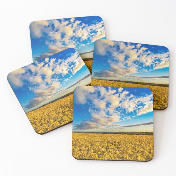 Item preview, Field of oil seed rape in Spring in Yorkshire designed and sold by Itsgrimupnorth.