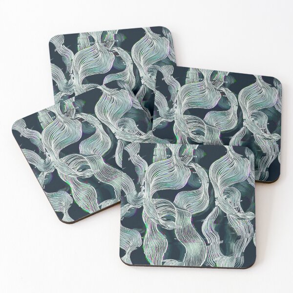 Item preview, micro nature glitch pattern designed and sold by ANAKOTO.